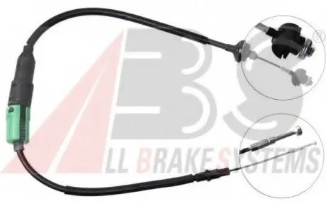 Трос зчеплення Volkswagen TRANSPORTER T4 (ABS) A.B.S. K26680