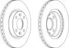Тормозной диск FERODO DDF1096 (фото 1)