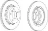 Диск тормозной к-т (2шт) komplekt 2szt DDF1073