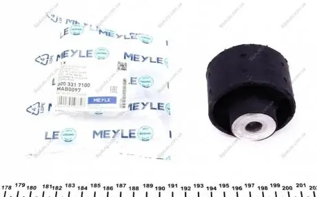 Втулка, балка моста MEYLE 3003317100