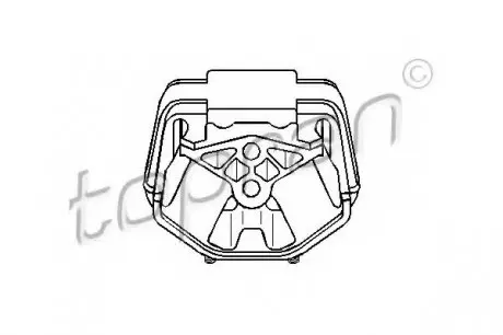 Підвіска, двигун TOPRAN TOPRAN / HANS PRIES 201366 (фото 1)