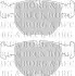 Комплект тормозных колодок, дисковый тормоз BORG & BECK BBP1595