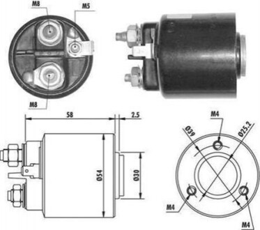 ELEKTROMAGNES MAGNETI MARELLI AME0061