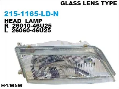 Фара правая DEPO 2151165RLDN