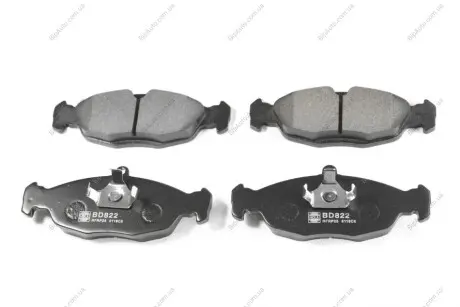 Колодка гальмівна передня (4 шт.).) (FDB732) HOLA BD822 (фото 1)