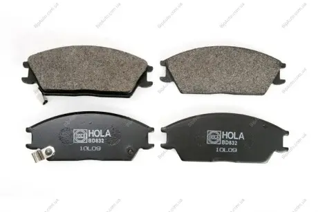 Колодка гальмівна передня (4 шт.).) (FDB435) HOLA BD832