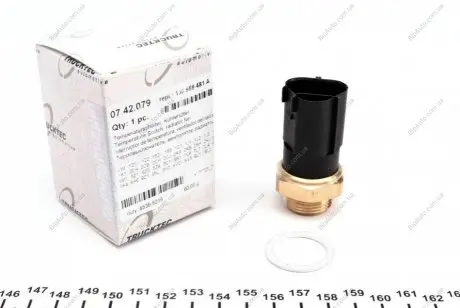 Датчик увімкнення вентилятора VW Caddy III 1.4-2.0SDI 04-15 (85°C-90°C) AUTOMOTIVE 07.42.079 TRUCKTEC 0742079