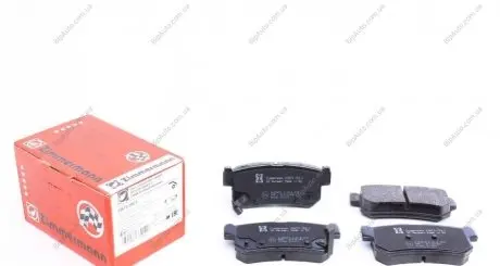Тормозные колодки Ssang Yong 2.0XDi 06-/Korando 2. ZIMMERMANN 236731501