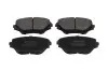 Комплект гальмівних колодок KAVO PARTS KBP-9011 KBP9011