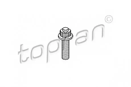 Болт шківа TOPRAN 108 642 TOPRAN / HANS PRIES 108642