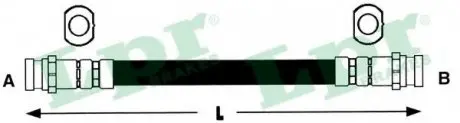 Тормозной шланг LPR 6T47916