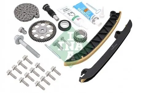 Комплект ГРМ (ланцюг + елементи) AUDI A1, A3 SEAT ALTEA, ALTEA XL, IBIZA IV, IBIZA IV SC, IBIZA IV ST, LEON, TOLEDO IV SKODA FABIA II, OCTAVIA II, RAPID, ROOMSTER 1.2-2.0D 02.03-05.22 OE VW 03F 198 158B VAG 03F198158B