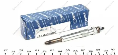 Свеча накала 714 020 0002 MEYLE 7140200002