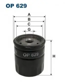 Масляний фільтр FILTRON OP629