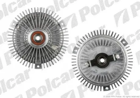 Виско-сцепления КПП=M/A AC=(+/-) MERCEDES 190 (201) 82-/89-93 OM 602.961 (PJ) Polcar SV-5020S