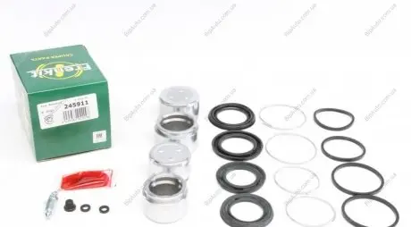 Ремкомпл. супорта перед. 45мм Land Cruiser 100 98-07 (+поршень) FRENKIT 245911