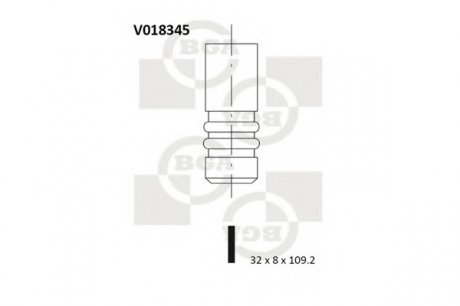 Выпускной клапан BGA V018345