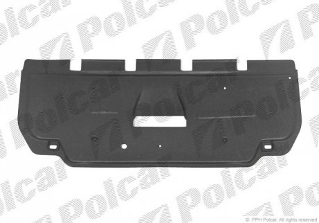 Защита под коробку передач полиэтилен AUDI A6 (C6) SDN/AVANT 05.04-10.08 (P) Polcar 1338347Q