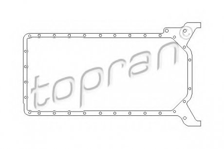 Прокладка масляного піддону TOPRAN TOPRAN / HANS PRIES 401220