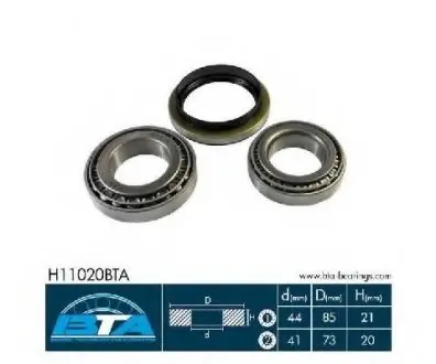Підшипник колеса,комплект BTA H11020BTA