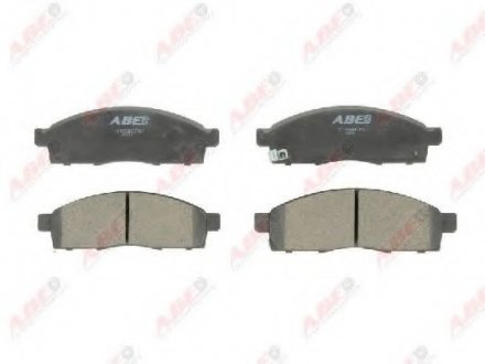 Колодки дисковые передние ABE C11098ABE (фото 1)