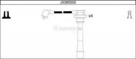 Комплект высоковольтных проводов NIPPARTS J5385000