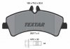 Комплект гальмівних колодок TEXTAR 2921702 (фото 2)