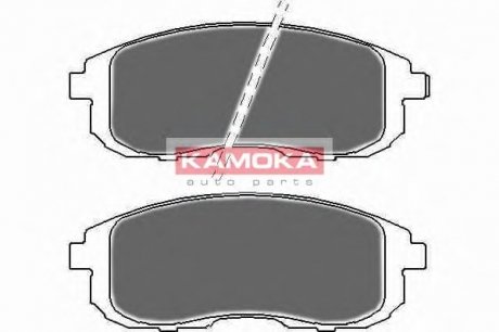 Комплект гальмівних колодок, дисковий тор KAMOKA JQ1018224 (фото 1)