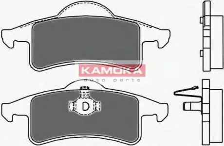Гальмівні колодки дискові KAMOKA JQ1013048 (фото 1)