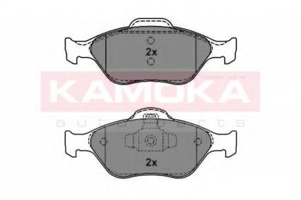 Комплект тормозных колодок, дисковый тор KAMOKA JQ1012788 (фото 1)