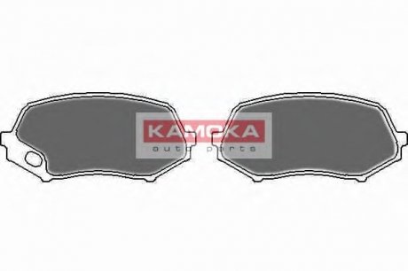 Комплект гальмівних колодок, дисковий тор KAMOKA JQ101123 (фото 1)
