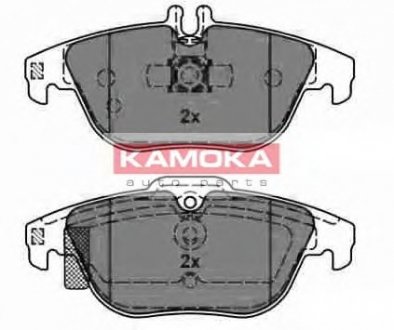 Комплект гальмівних колодок, дисковий тор KAMOKA JQ101117 (фото 1)