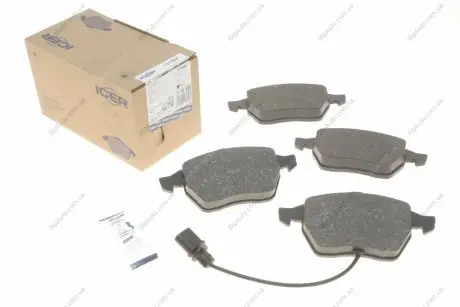 Колодки тормозные ICER 181384