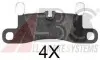 Гальмівні колодки дискові ABS A.B.S. 37850 (фото 1)