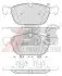 Тормозные колодки дисковые ABS 37750
