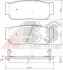 Тормозные колодки дисковые ABS 37567