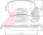 Тормозные колодки дисковые ABS A.B.S. 37366 (фото 1)