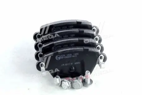 Тормозные колодки дисковые ABS A.B.S. 37254 (фото 1)