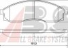 Тормозные колодки дисковые ABS 36862