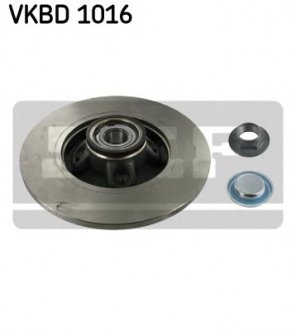 Гальмівний диск з підшипником SKF VKBD1016