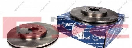 Тормозной диск вентилируемый передний Opel COMBO, MERIVA 615 521 6035 MEYLE 6155216035 (фото 1)