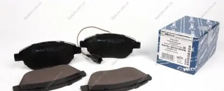 Комплект дисковых тормозных колодок MEYLE 0252370919W