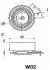 Натяжний ролик BE-W02 JAPANPARTS BEW02 (фото 2)