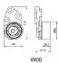 Натяжний ролик BE-W00 JAPANPARTS BEW00 (фото 2)