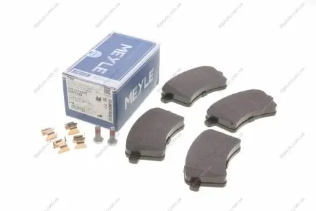 Колодки гальмівні дискові (комплект) MEYLE 0252469317
