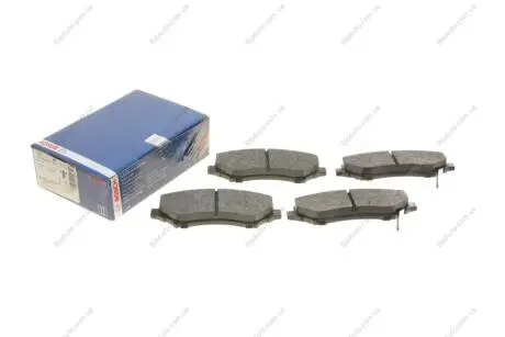 Тормозные колодки CHRYSLER/DODGE/JEEP Voyager/Nitro/Cherokee/Wrangler "F "06>> BOSCH 0986494493