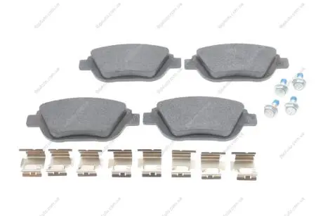 Тормозные колодки CITROEN/PEUGEOT C3/2008 "F "09>> BOSCH 0986494438