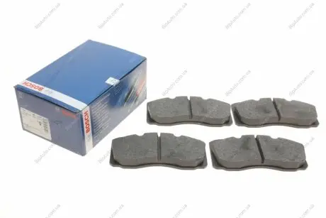 Тормозные колодки дисковые &#039;&#039;F IVECO Daily&#039;&#039;06&gt;&gt; BOSCH 0986494257 (фото 1)