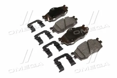 Колодки тормоз. передние (58101-1JA10) HYUNDAI MOBIS 581011JA10