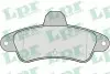 Тормозные колодки дисковые LPR 05P714